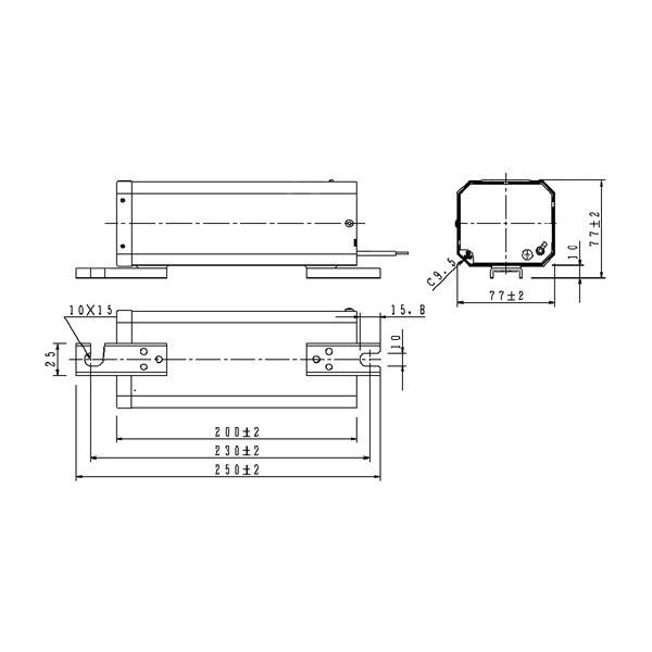 Panasonic パナソニック 水銀灯用安定器 (200V用 一般形 1灯用 Panasonic パナソニック 水銀灯用安定器 (200V用 一般形 1灯用