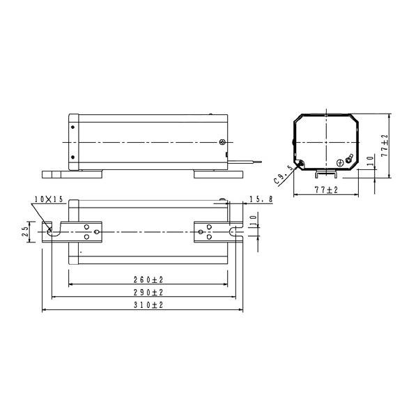 Panasonic（パナソニック） 水銀灯用安定器 （200V用 低始動電流型 1灯