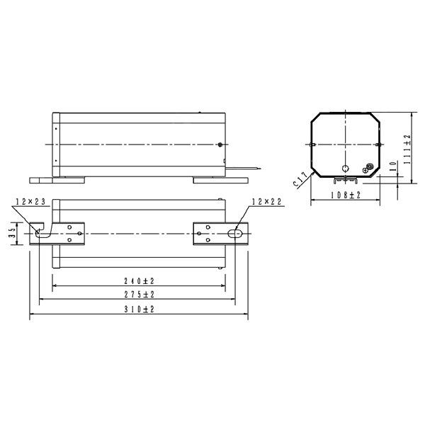 ★だいすけ★水銀ランプ用安定器　700W用　３個　7002HA-11G Panasonic（パナソニック） 水銀灯用安定器 （200V用 一般形 1灯用 高