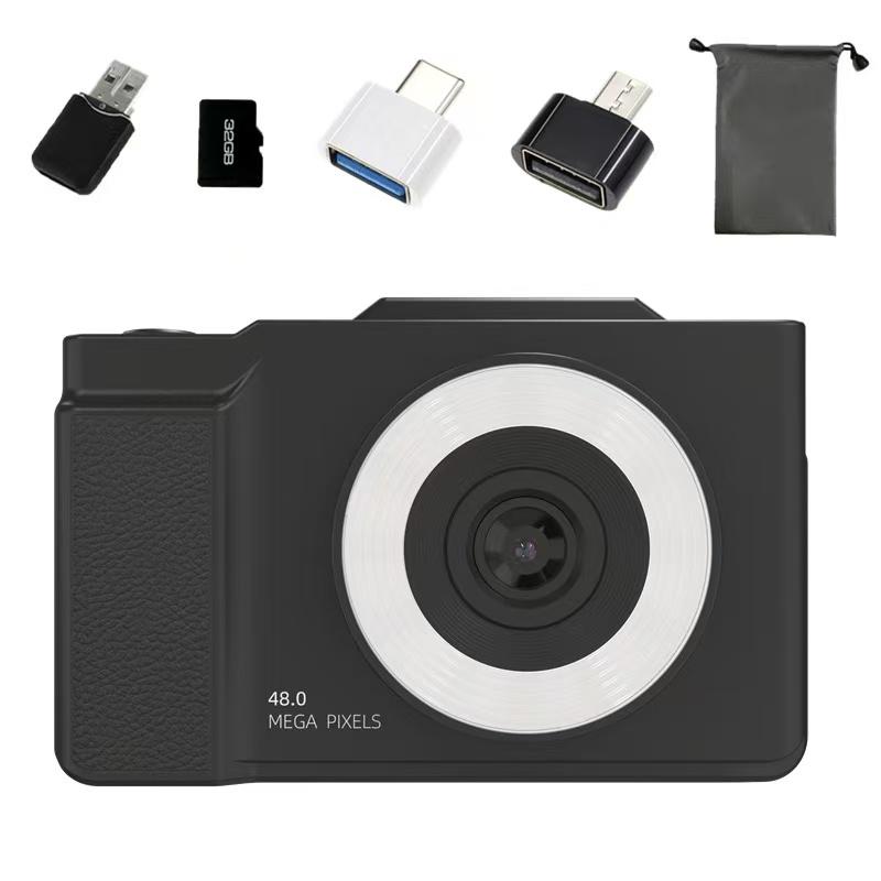 4Kデジタルカメラ デジカメ 4K動画撮影 4800万画素 コンパクトオート