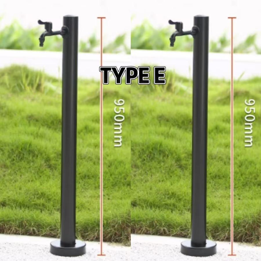 立水栓 おしゃれ 水栓 ガーデニング りっすいせん 不銹鋼材質 結實 耐摩耗性 防寒 立ち水栓 屋外 水栓柱 屋外の別荘 公園 庭園 中庭に最適 屋外 立水栓 蛇口 |  | 10