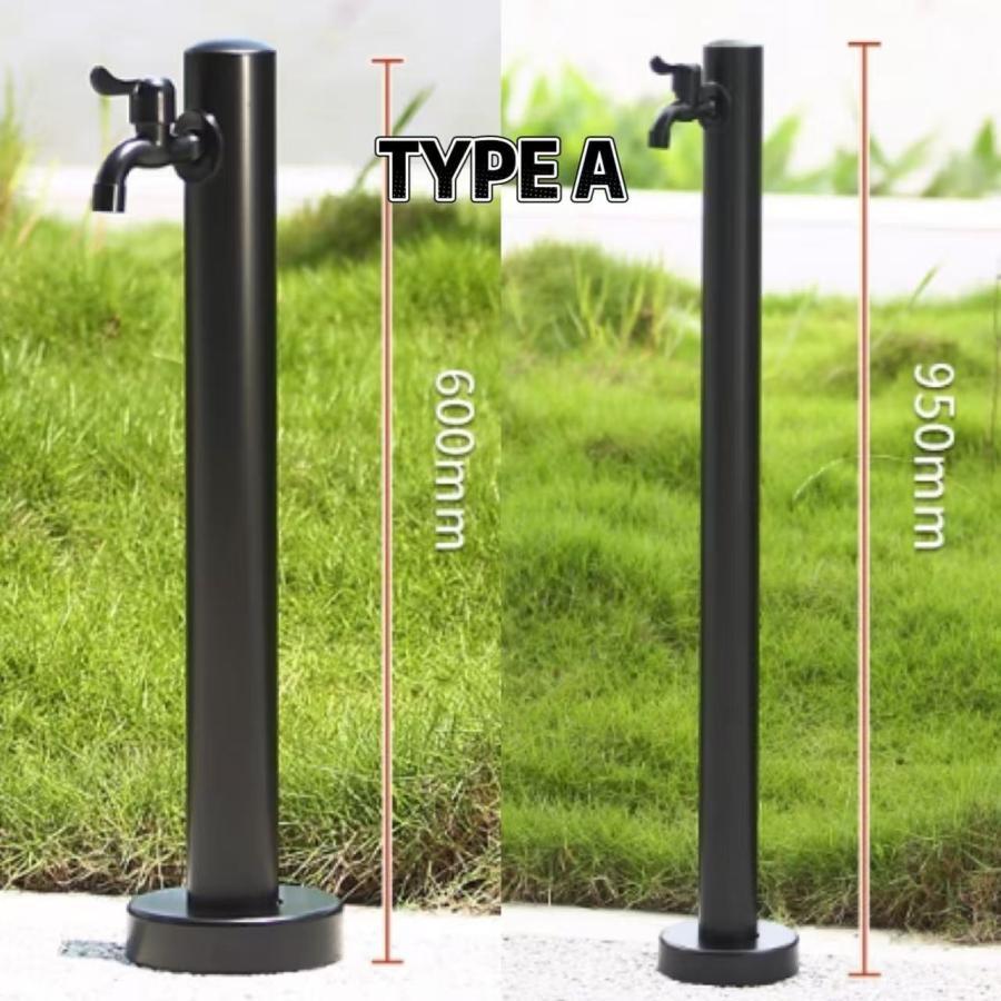 立水栓 おしゃれ 水栓 ガーデニング りっすいせん 不銹鋼材質 結實 耐摩耗性 防寒 立ち水栓 屋外 水栓柱 屋外の別荘 公園 庭園 中庭に最適 屋外 立水栓 蛇口 |  | 06
