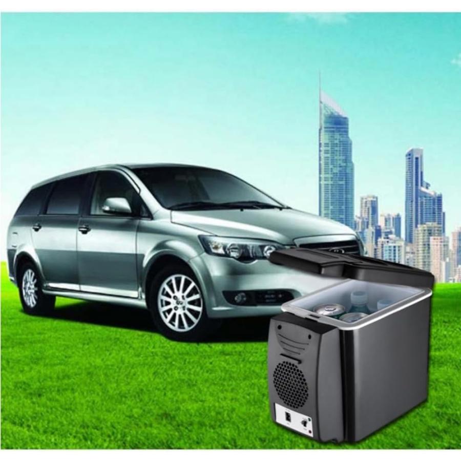車載冷蔵庫 ポータブル冷蔵庫 小型 6L 保温保冷庫 5℃〜65℃ DC12V