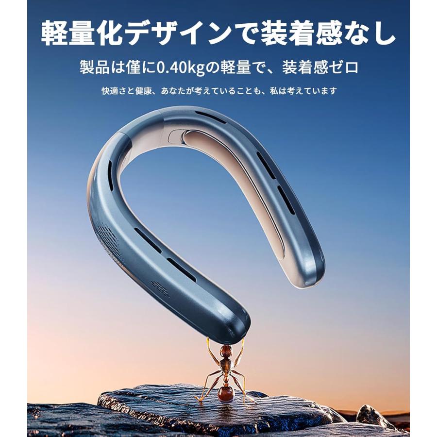 2026新登場・広域冷却面ネッククーラー】 冷却プレート 首掛け扇風機