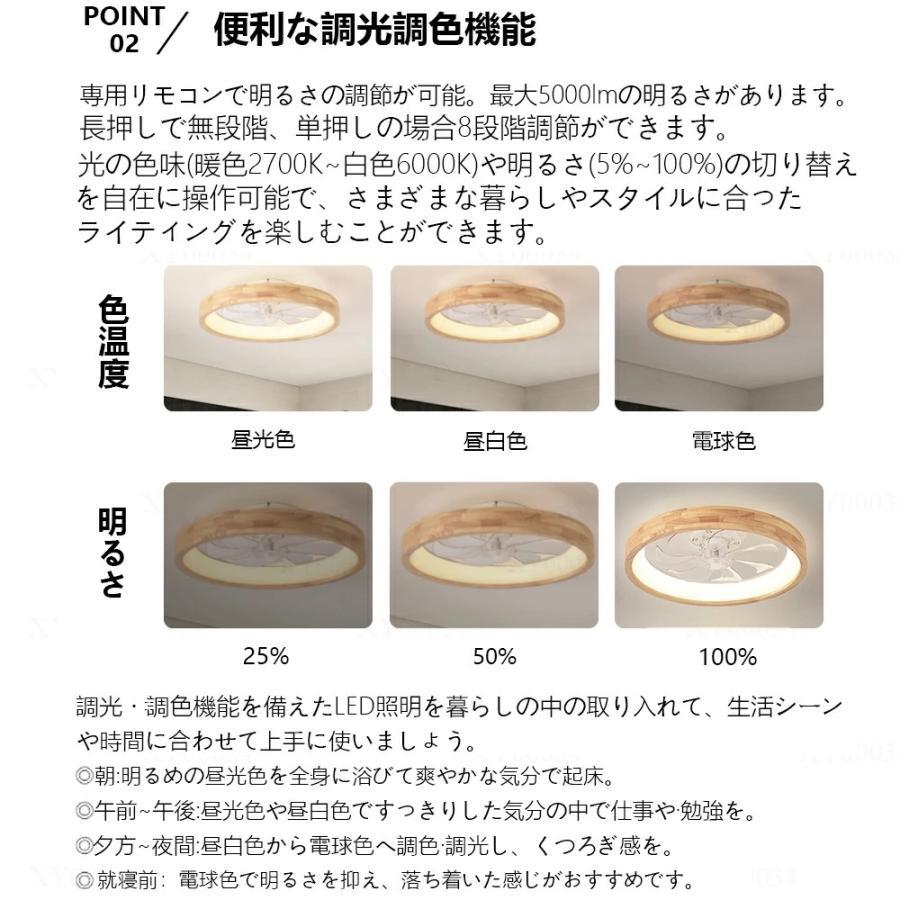 2026最新型】シーリングファン シーリングファンライト ファン付 LED
