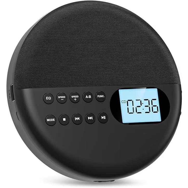 ✨ラスト1点✨CDプレーヤー Bluetooth5.1受信&送信 ポータブル Amazon.co.jp: Thinkya CDプレーヤー Bluetooth5.1受信&送信