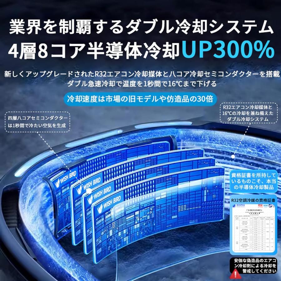 2025年新作モデル ネッククーラー ネックファン 冷却プレート 2025最新技術 最強冷却ネッククーラー 冷却プレート 首掛け