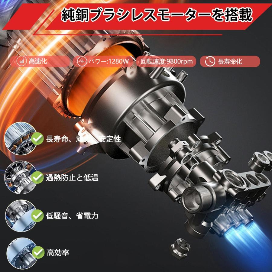 チェーンソー 充電式 12インチ 電動 ブラシレスモーター搭載 大容量4.0