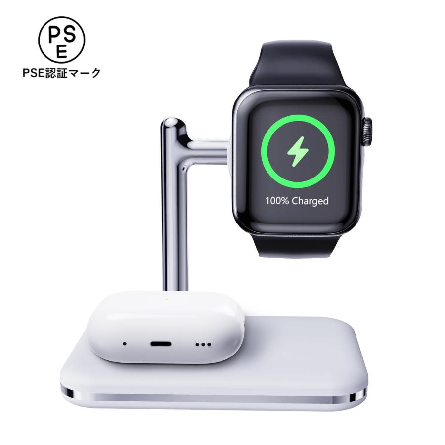 アップルウォッチイヤホン 充電スタンド 2in1アップルウォッチ アップルウォッチイヤホン 充電スタンド 2in1アップルウォッチ