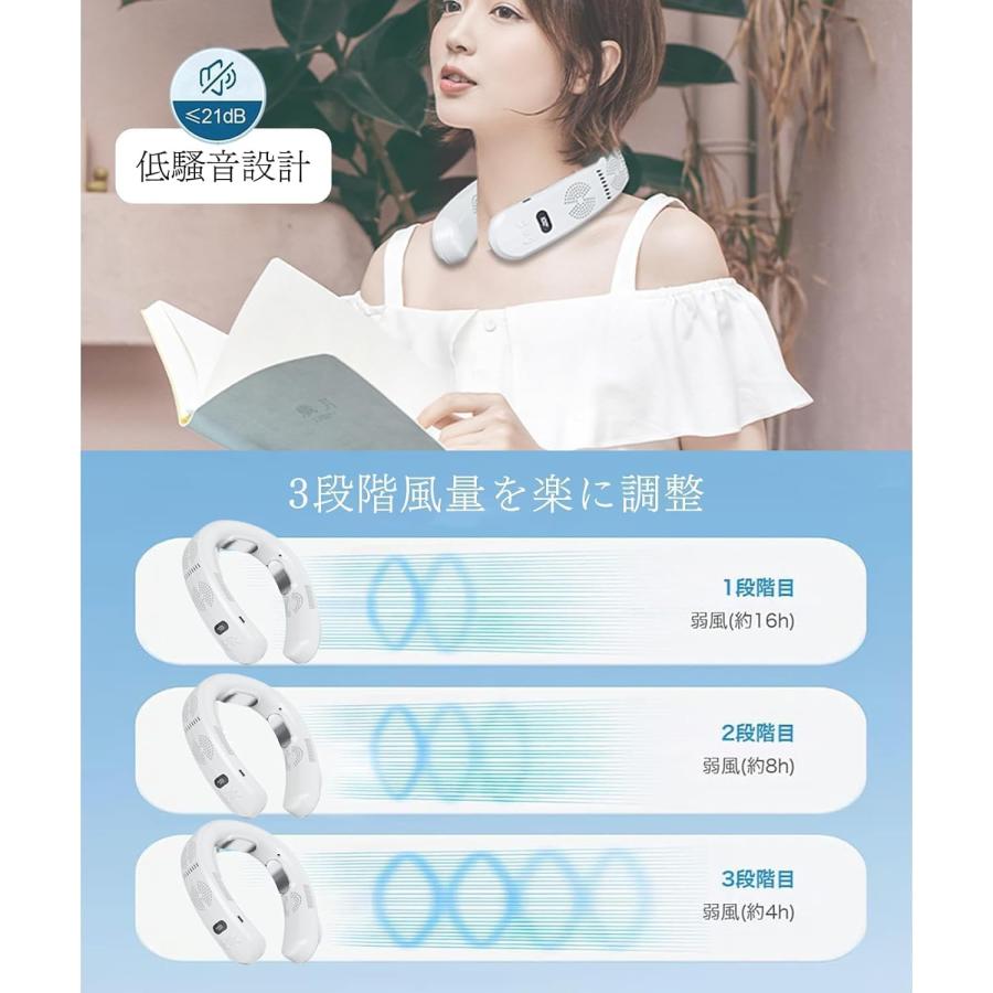 2025 新登場冷却技術・夏日限定 特別記念】首掛け扇風機 ネック