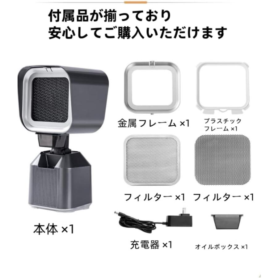 卓上レンジフード 換気扇 卓上換気扇 3600RPM強力な吸引力 二重油煙