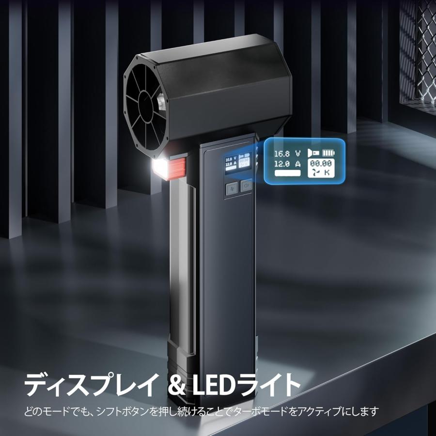 ブロワー 強力 x64 充電式 洗車用 64mm 超大風速 60m/s 瞬間推力1.6kg