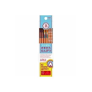 (未使用･未開封品)　トンボ鉛筆 鉛筆 F木物語 かきかた B 水色柄 1ダース KB-KF01-B 60wa65s トンボ鉛筆 【3個】鉛筆 F木物語 かきかた B KB-KF01-B 水色 1