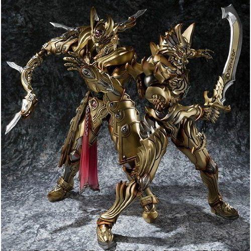 SALE／102%OFF】魔戒可動 炎刃騎士ゼン＆天弓騎士ガイ 金色(こんじき