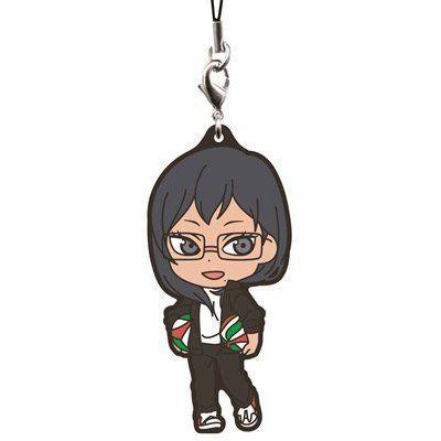 オンラインショップ 一番くじ ハイキュー レッツゴートーキョー H賞 烏野ラバーストラップ 清水潔子 単品