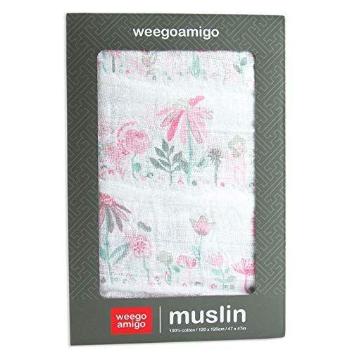 正規激安 Weegoamigo ウィーゴアミーゴ おくるみ ガーゼ モスリン 1枚 単品 箱入り Single Pack Muslin Garden レビューで送料無料 Www Aqtsolutions Com