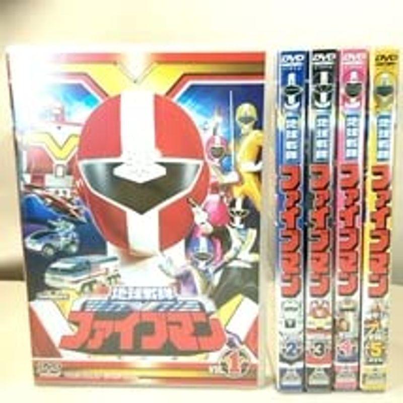 DVD [全5巻セット]地球戦隊ファイブマン スーパー戦隊シリーズ Vol.1~5