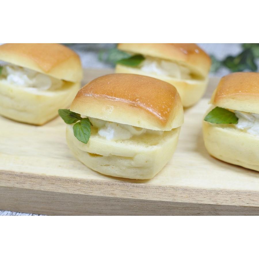 敷島製パン　焼成後冷凍　Bパンオレa　30g×120個　解凍のみ【冷凍パン・業務用・発酵不要・パスコ・プチパン・ミルクパン・敷島パン】_2