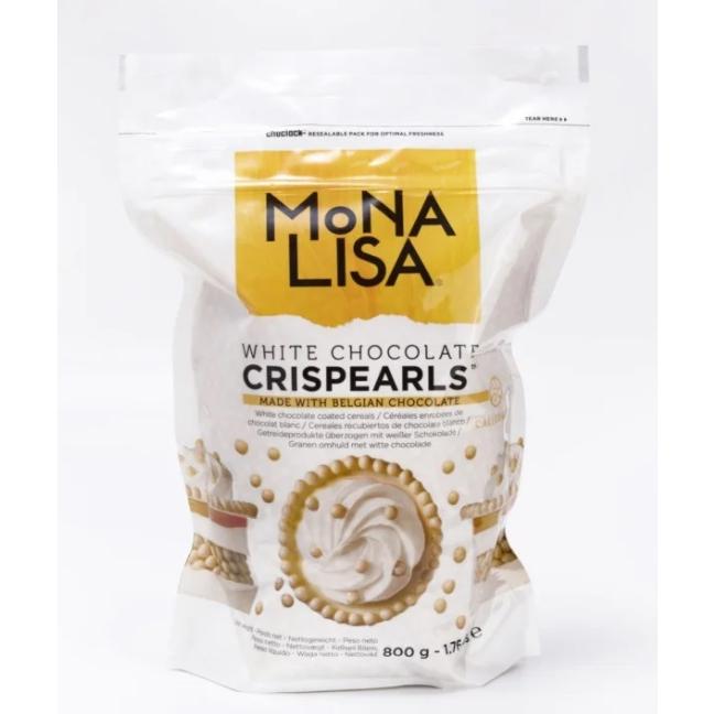 カレボー モナリザ クリスパール ホワイト 800g【トッピング・チョコ