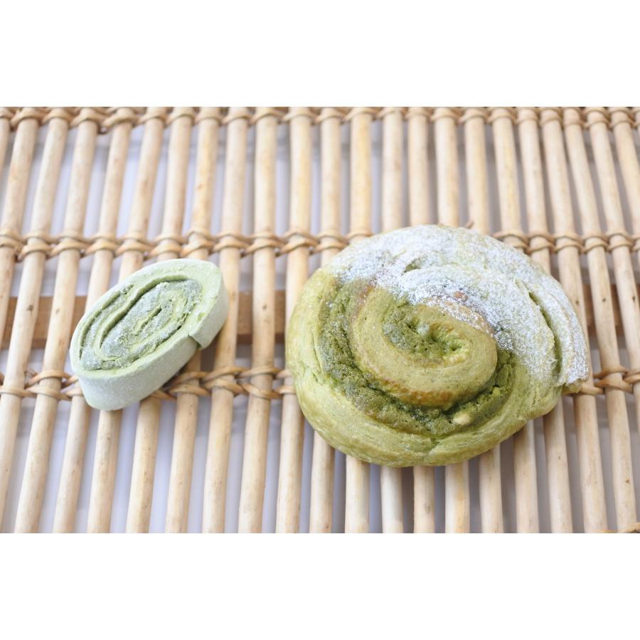 敷島製パン 冷凍生地 抹茶ショコラデニッシュ 65g×96個 【業務用・パスコ・敷島パン・冷凍デニッシュ・抹茶デニッシュ・フロランタン・発酵必要】の画像