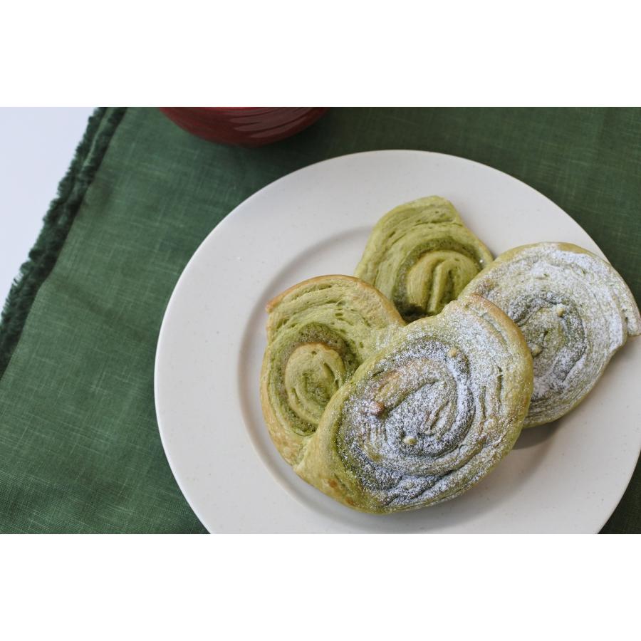 敷島製パン 冷凍生地 抹茶ショコラデニッシュ 65g×96個 【業務用・パスコ・敷島パン・冷凍デニッシュ・抹茶デニッシュ・フロランタン・発酵必要】の画像