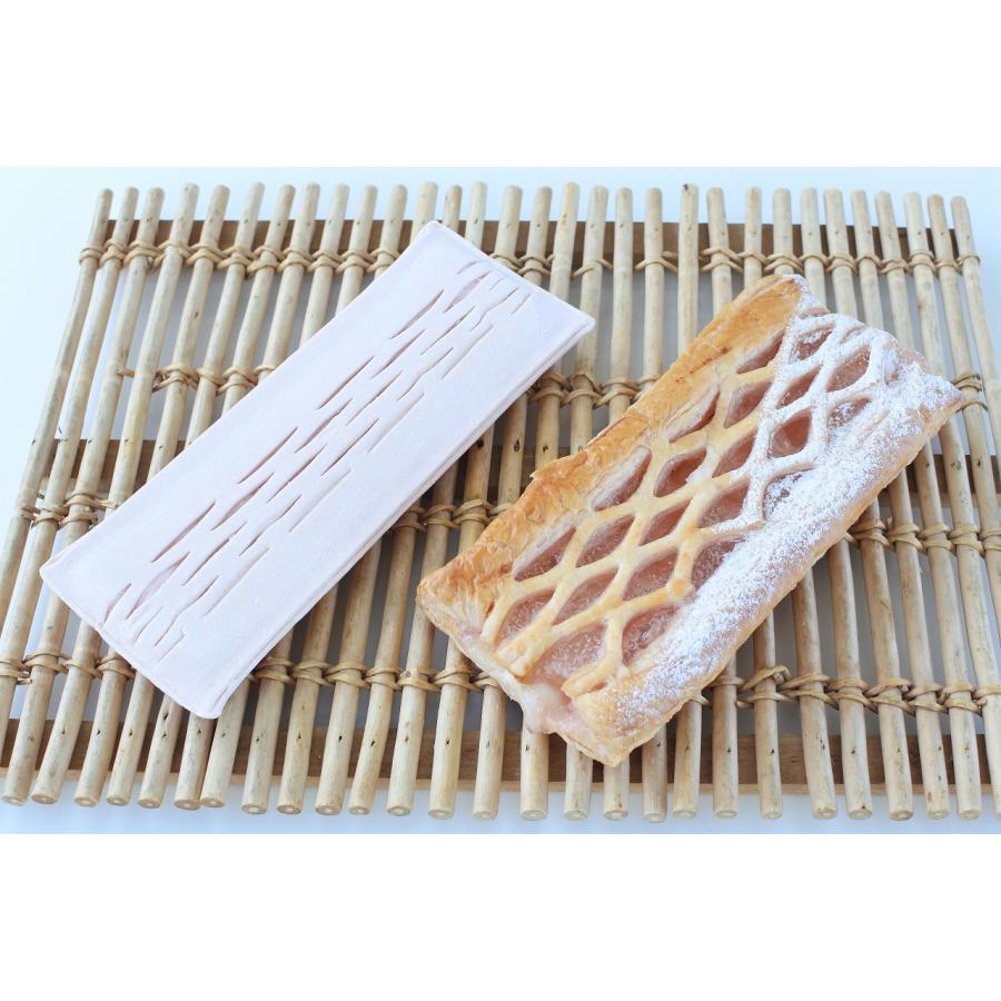 敷島製パン 冷凍生地 大きな白桃ヨーグルトパイMS 285g×20個 【パスコ・冷凍パイ生地・パイ生地・白桃・ヨーグルト風味・敷島パン・発酵不要・焼成のみ】の画像