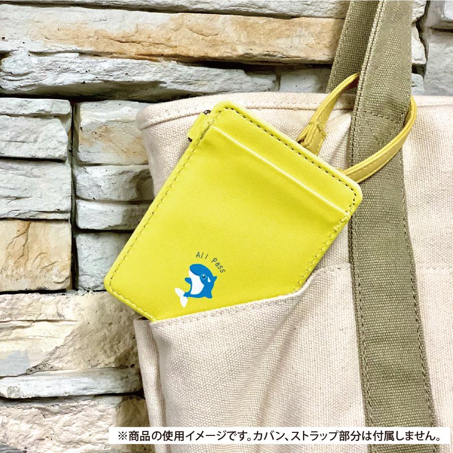 オルパスグッズ パスケース ボールチェーン付き ICカード 定期入れ