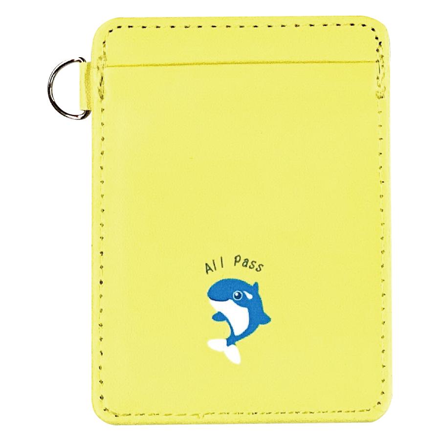 オルパスグッズ パスケース ボールチェーン付き ICカード 定期入れ