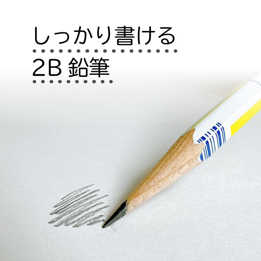 オルパスくん鉛筆 2B 六角軸 3本入り 三菱鉛筆 | 三菱鉛筆 | 04
