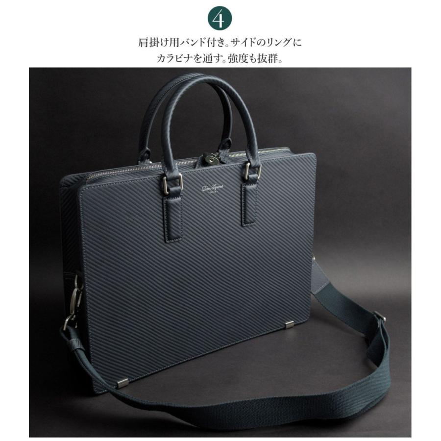 DomTeporna Italy ビジネスバッグ ブリーフケース 父の日 メンズ