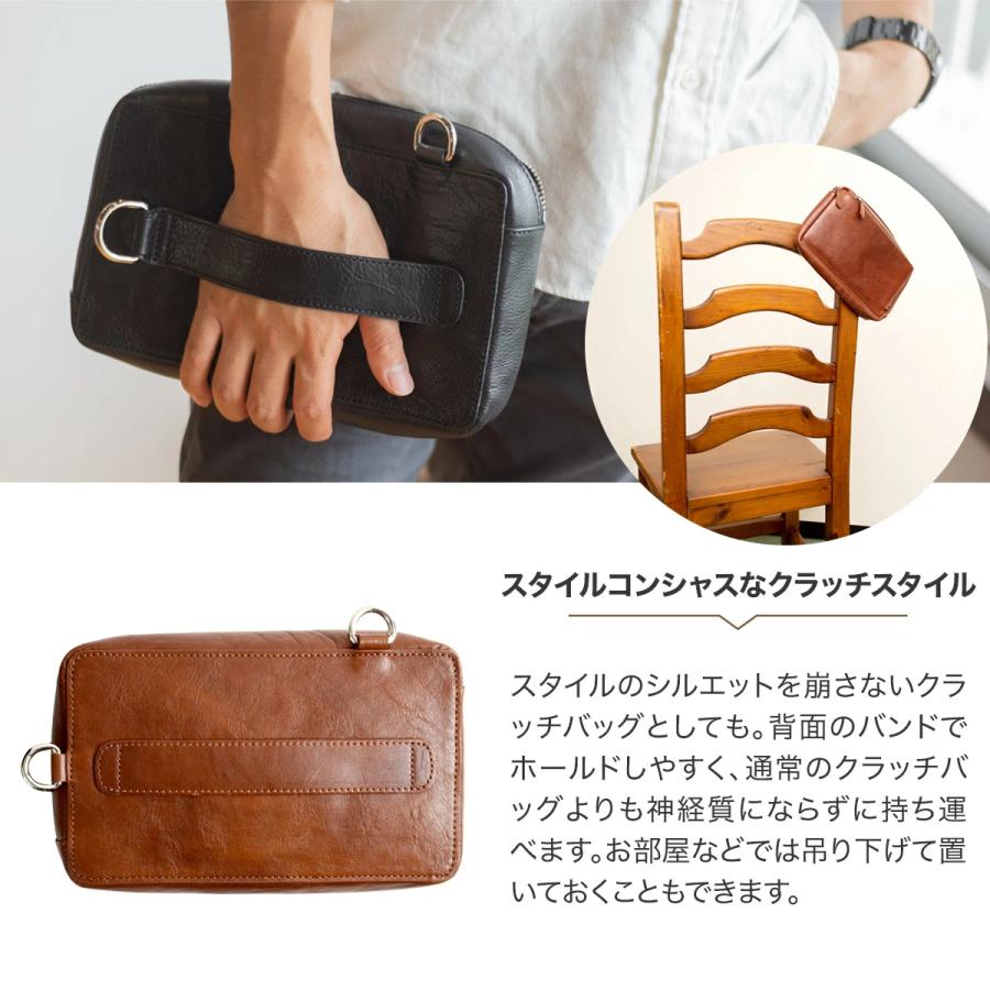 pentaginzo様　メンズボディバッグ 本革 イタリアンレザー 2WAY Amazon | [Dom Teporna] ボディバッグ メンズ 本革 イタリアン