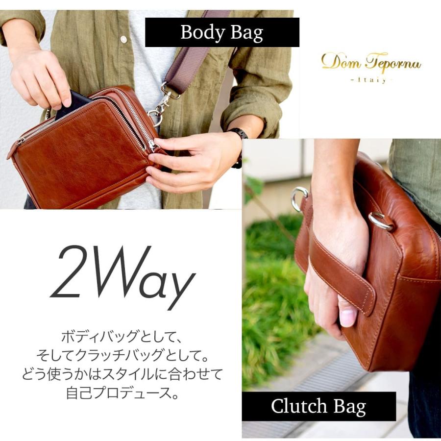 ボディバッグ ボディーバック ボディーバッグ ボディバック メンズ クラッチバッグ ショルダーバッグ イタリアンレザー 2way 大容量 ブランド シンプル Bge7151 All Right Leather 通販 Yahoo ショッピング