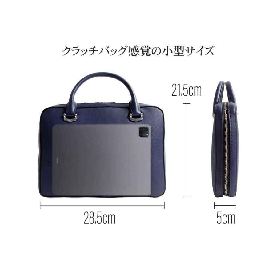 DomTeporna Italy ビジネスバッグ メンズ 革 薄型 ブランド DomTeporna Italy ビジネスバッグ メンズ 革 薄型 ブランド
