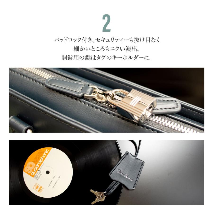 DomTeporna（ドンテポーナ） ビジネスバッグ メンズ ブリーフケース
