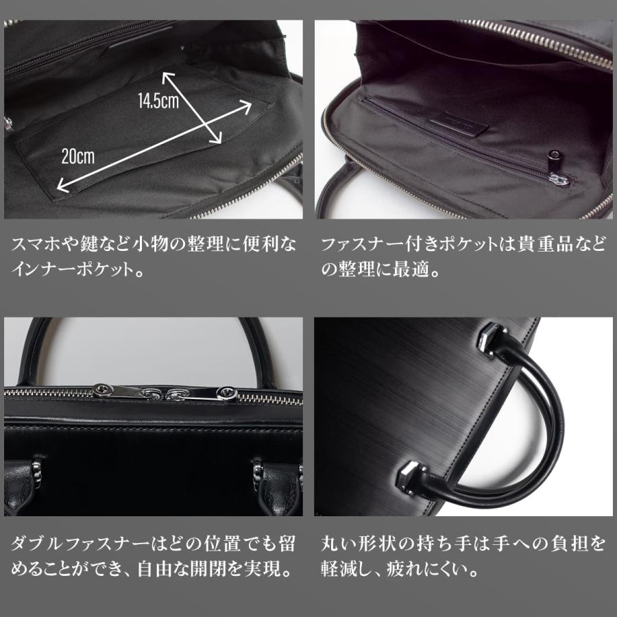 DomTeporna Italy ビジネスバッグ メンズ ブランド 革 ブリーフケース