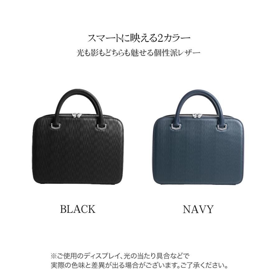 DomTeporna Italy ビジネスバッグ メンズ ブランド 革 ブリーフケース