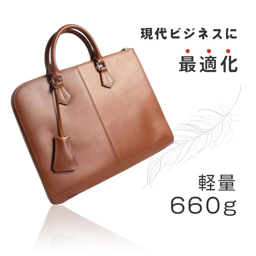 DomTeporna Italy 本革 ビジネスバッグ メンズ 薄型 薄い 軽量 DomTeporna Italy 本革 ビジネスバッグ メンズ 薄型 薄い 軽量