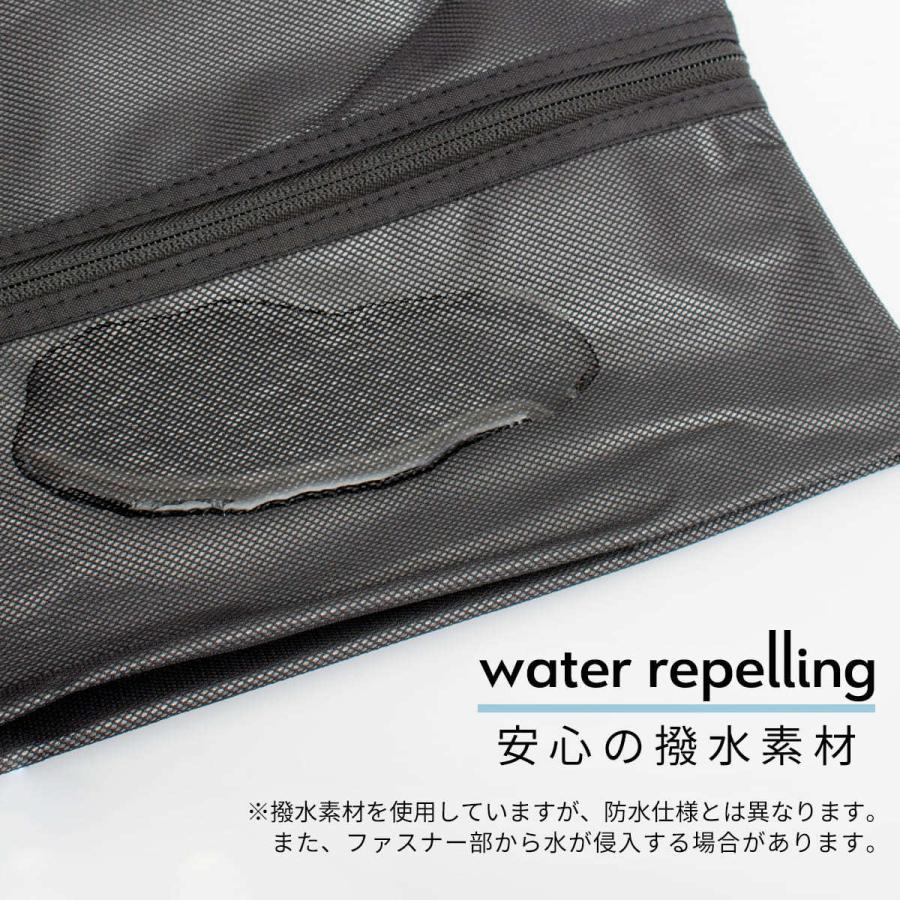シューズケース シューズバッグ 撥水 超軽量 半透明 コンパクト 