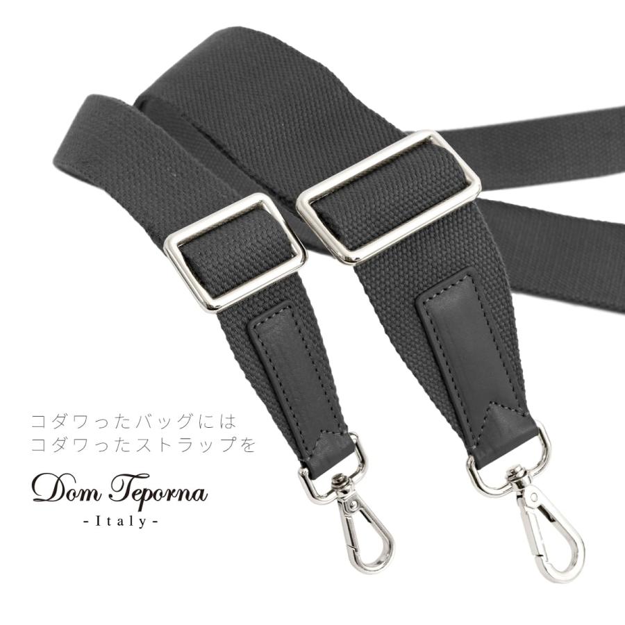 DomTeporna Italy ショルダーストラップ 革 単品 幅広 本革 牛革