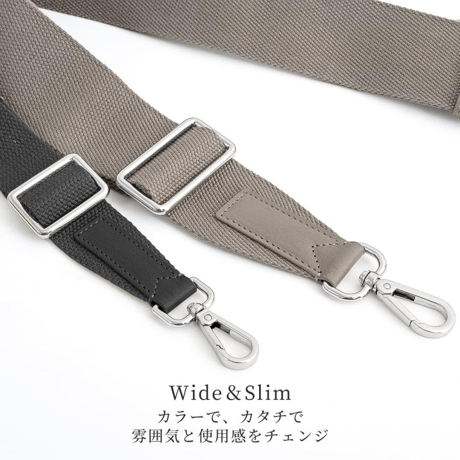 DomTeporna Italy ショルダーストラップ 革 単品 幅広 本革 牛革