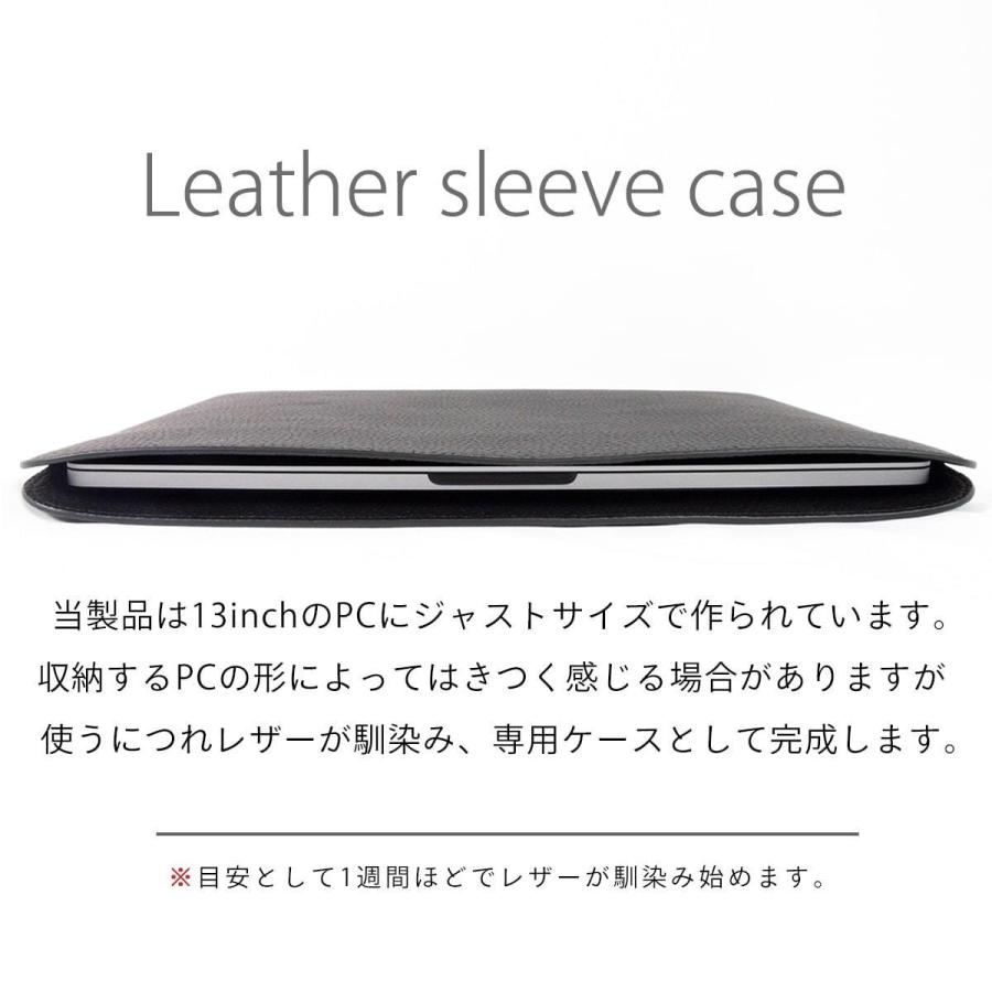 DomTeporna macbook pro 13 ケース 牛革 ノートパソコン 13.3