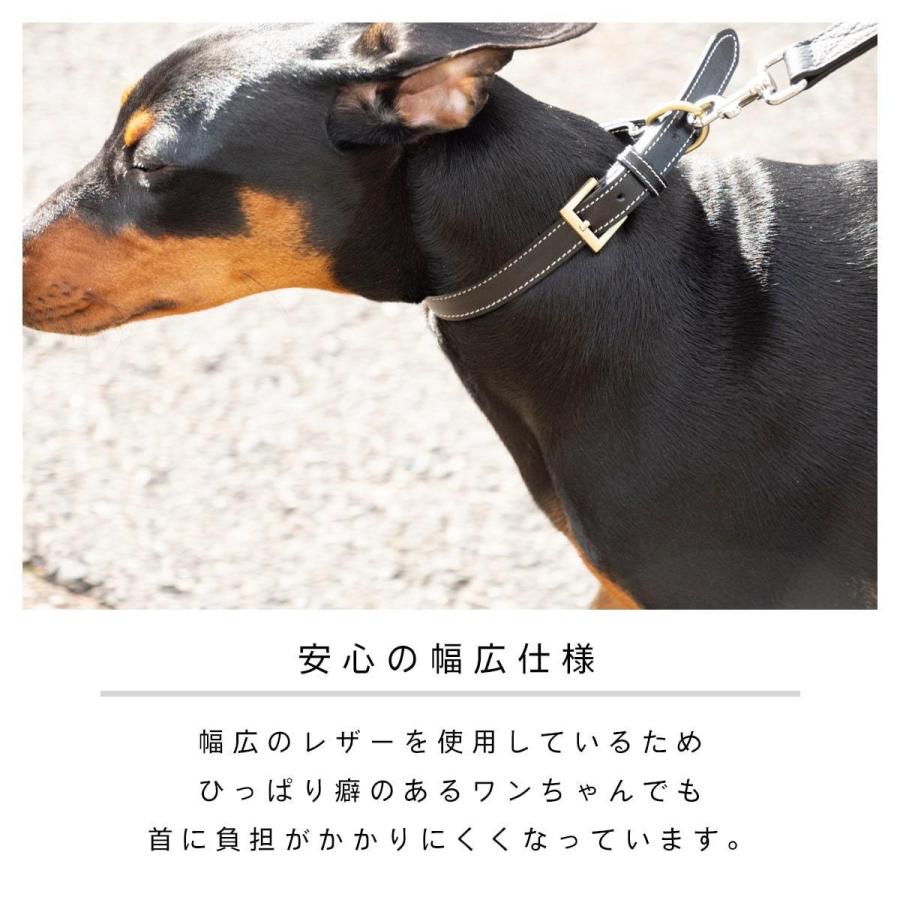 首輪 犬 猫 小型犬 レザー 犬 首輪 おしゃれ 中型犬 ブランド 革 本革 イタリアンレザー 犬の首輪 柴犬 イヌ ネコ キャット ペット用品 ペットグッズ RafiCaro | RafiCaro | 13