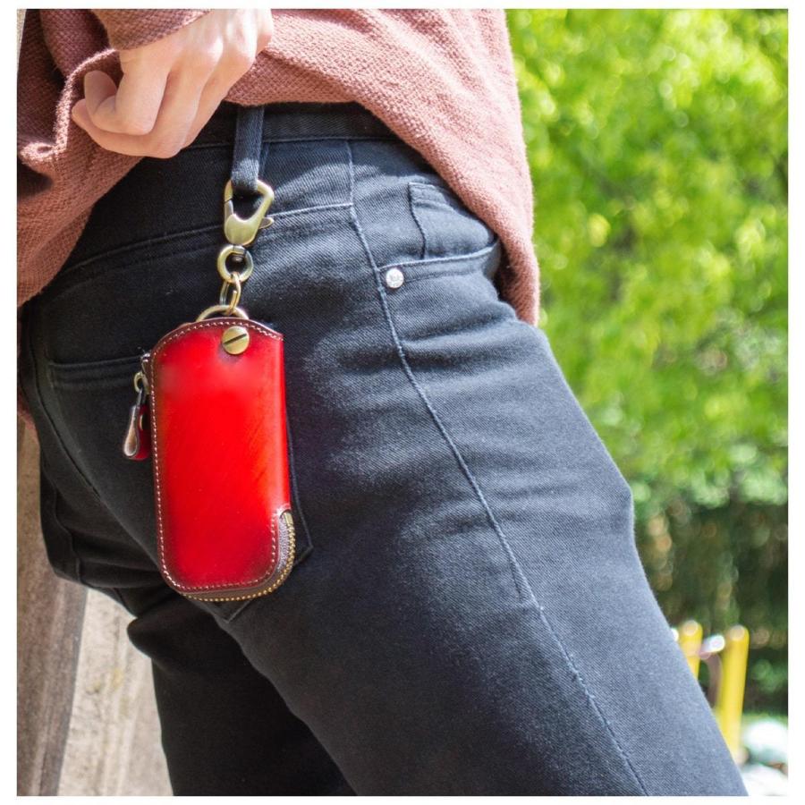 デニムとレザーの鍵付け用