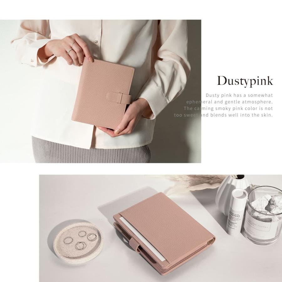 RafiCaro（ラフィカロ） 大容量 本革 マルチケース お薬手帳 通帳 手帳