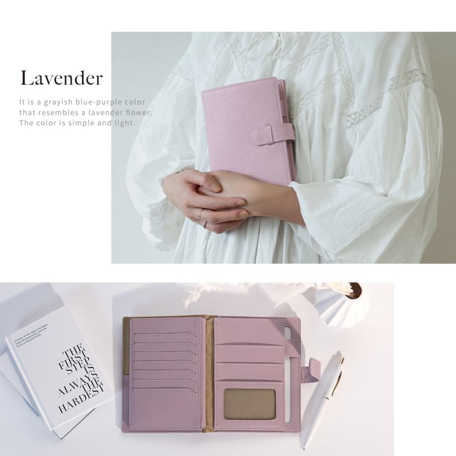 RafiCaro（ラフィカロ） 大容量 本革 マルチケース お薬手帳 通帳 手帳