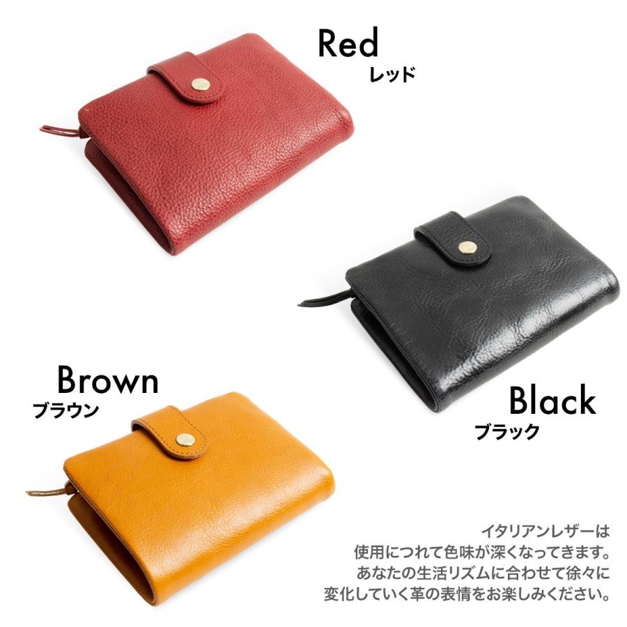 二つ折り財布 革 財布 ブランド ミニ財布 レディース 小さい財布 本革 柔らか イタリアンレザー コンパクト さいふ サイフ シンプル かわいい おしゃれ Waa7101 All Right Leather 通販 Yahoo ショッピング