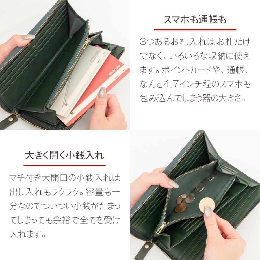 DomTeporna Italy 長財布 レディース 使いやすい メンズ 革 本革