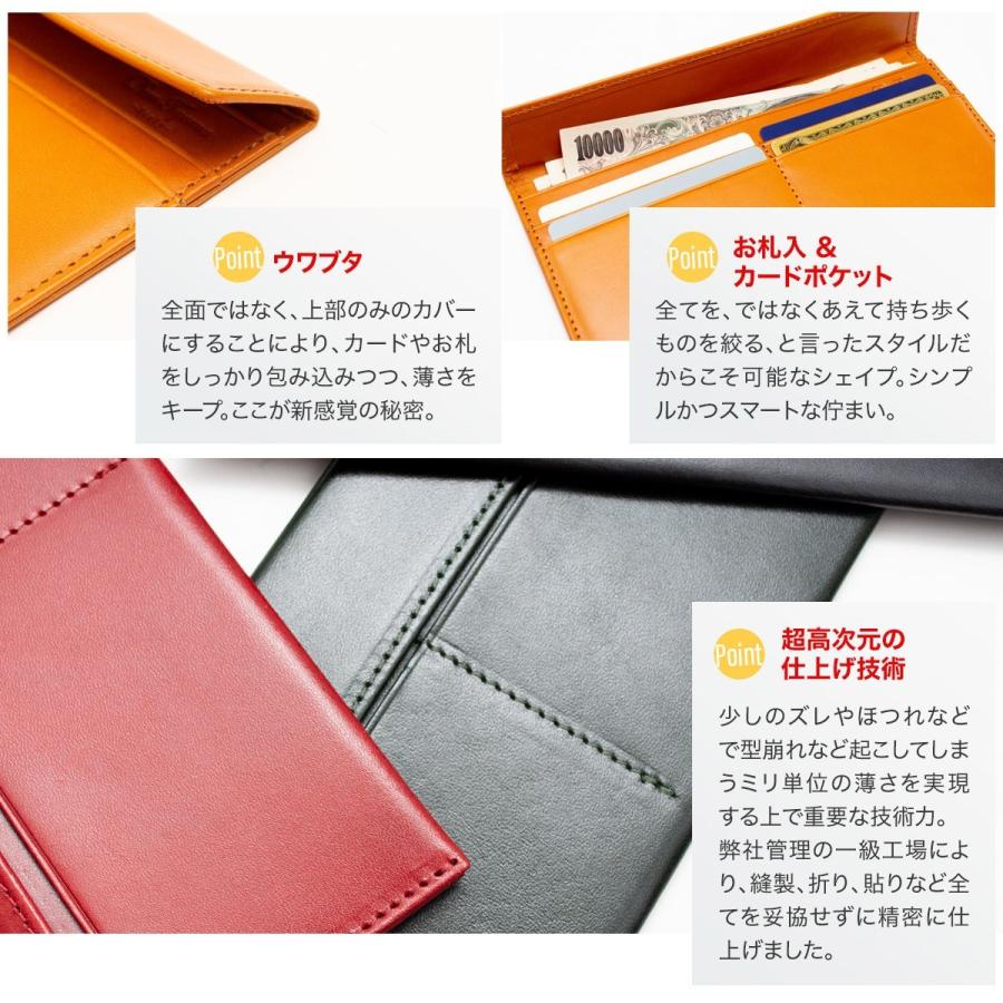長財布 メンズ 財布 キャッシュレス 本革 牛革 イタリアンレザー 薄い ウォレット 薄型 さいふ シンプル カード入れ お札入れ ブランド 財布 ロングウォレット Waa7124 All Right Leather 通販 Yahoo ショッピング