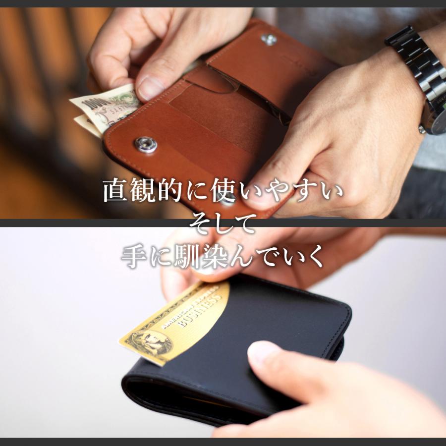 DomTeporna Italy 二つ折り財布 レディース メンズ ブランド 革 本革