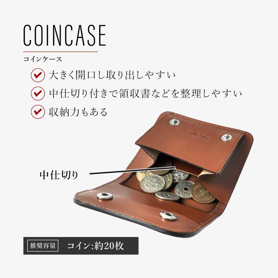 DomTeporna Italy 二つ折り財布 レディース メンズ ブランド 革 本革